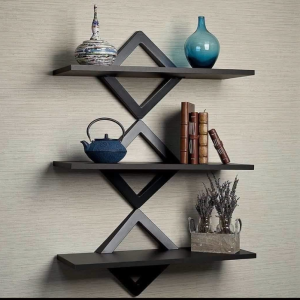 Wooden 3 pics Wall Shelf
