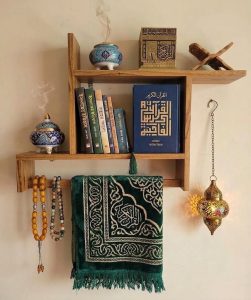 Exclusive Wooden Quran Shelf